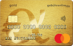 gebührenfrei - Mastercard GOLD Kreditkarte