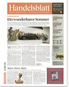 Handelsblatt - Finanzzeitschrift Cover