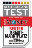 Lendico Kredit Testsieger (Bester Kredit-Marktplatz Deutschland)
