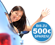 KFZ Versicherung Vergleich - bis 500 Euro im Jahr sparen!